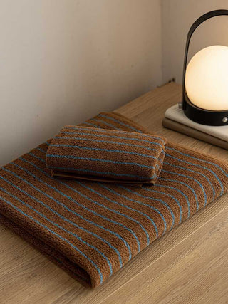 Ultra Soft Absorbent Retro Stripe Bath Towel