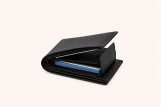 Slimline Nero Leather Wallet