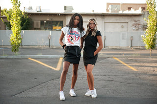 Yaletown Drawstring Mini Dress