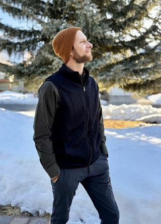 Half-Moon Bay Sherpa Lined Sweater Vest