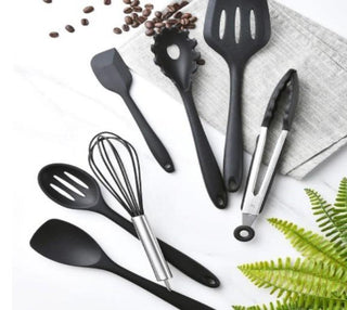 10-Piece Non-Stick Silicone Cooking Utensil Set