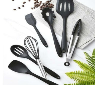 10-Piece Non-Stick Silicone Cooking Utensil Set