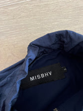 Load image into Gallery viewer, MISBHV Navy Half-Zip Sport Track Jacket
