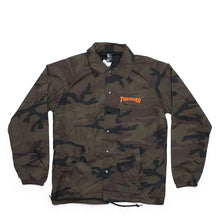 Load image into Gallery viewer, Thrasher Skategoat Coach Camo Jacket
