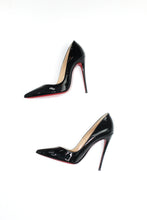 Load image into Gallery viewer, Christian Louboutin so Kate patent leather heels black in box with dustbag new with box
